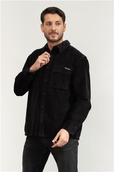 Calvin Klein Ls Corduroy Pocket Relaxed Erkek Gömlek