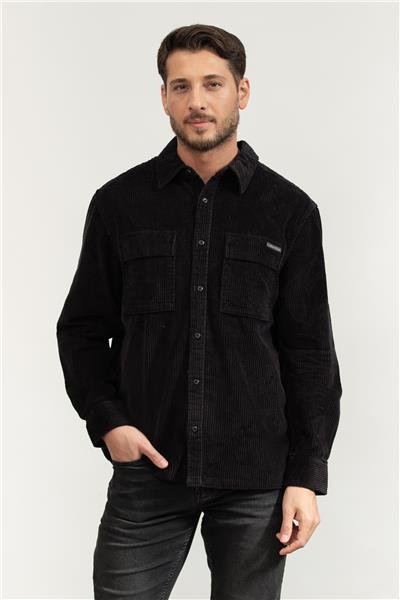 Calvin Klein Ls Corduroy Pocket Relaxed Erkek Gömlek