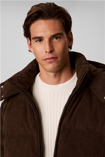 Calvin Klein Ls Corduroy Puffer Hd Down Jkt Erkek Şişme Mont