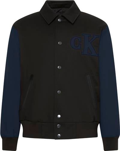 Calvin Klein Ls Cotton Nylon Varisty Bomber Erkek Mont