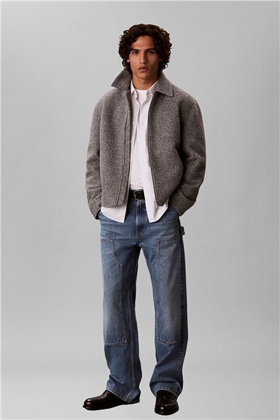 Calvin Klein Ls Eoe Oxford Classic Shirt Erkek Gömlek Beyaz