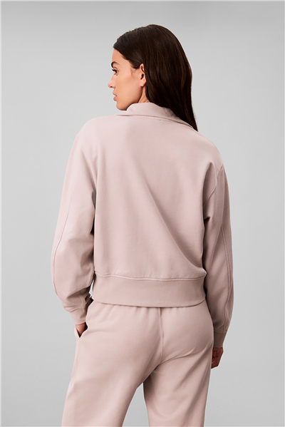 Calvin Klein Ls French Terry Elevated Emblem Kadın Bisiklet Yaka Sweatshirt
