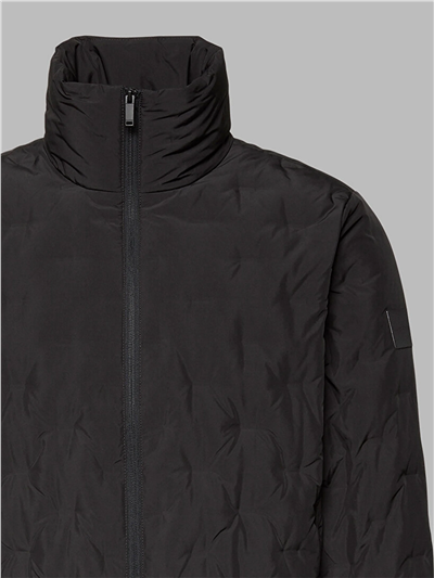 Calvin Klein LS Heat Seal Quilted Puffer Jkt Erkek Şişme Mont Siyah