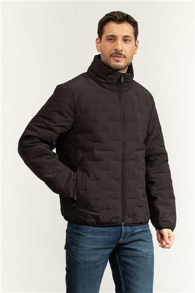 Calvin Klein LS Heat Seal Quilted Puffer Jkt Erkek Şişme Mont