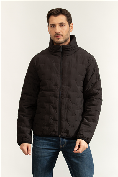 Calvin Klein LS Heat Seal Quilted Puffer Jkt Erkek Şişme Mont