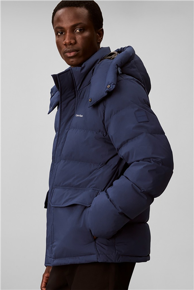 Calvin Klein Ls Hvywt Matte Hd Down Puffer Jk Erkek Şişme Mont