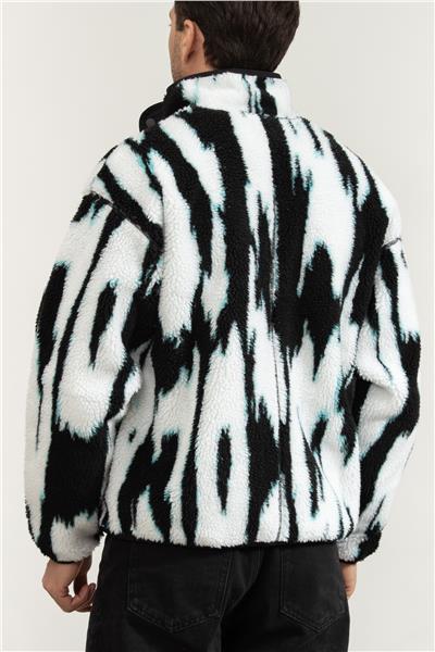 Calvin Klein Ls Jacquard 3 Sherpa Erkek Sweatshirt