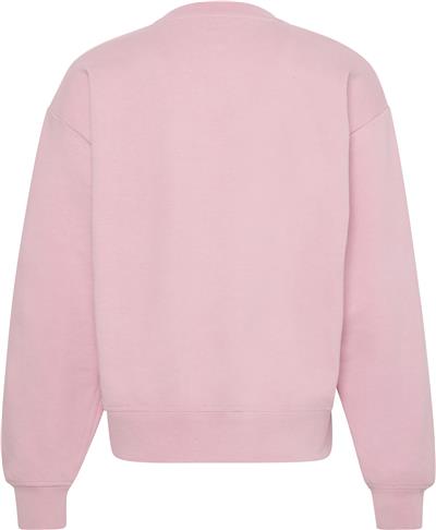 Calvin Klein Ls Monologo French Terry Rlxd Cn Kadın Bisiklet Yaka Sweatshirt