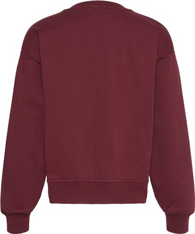 Calvin Klein Ls Monologo French Terry Rlxd Cn Kadın Bisiklet Yaka Sweatshirt