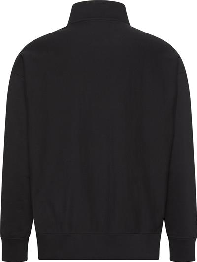 Calvin Klein Ls Premium Terry Micro Monologo Erkek Fermuarlı Sweatshirt