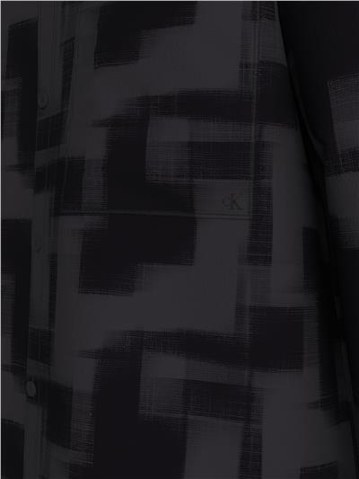 Calvin Klein Ls Print Easy Erkek Gömlek