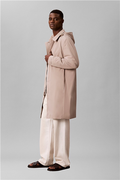Calvin Klein Ls Relaxed Tech Nylon Long Car C Erkek Mont