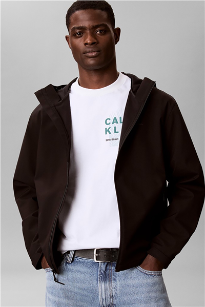 Calvin Klein Ls Rlxd Cotton Crewnk Swtr 7Gg Erkek Triko Beyaz