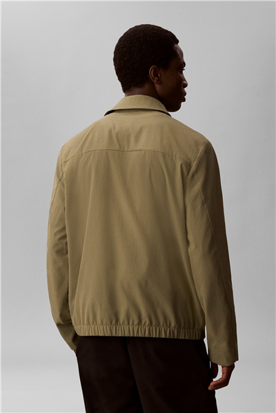Calvin Klein Ls Seersucker Blouso Erkek Mont