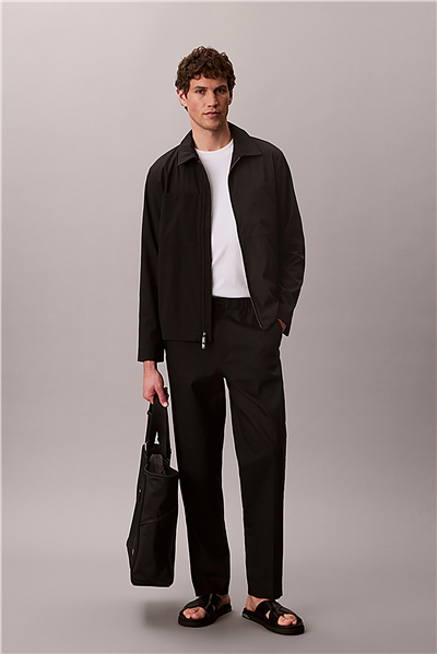 Calvin Klein Ls Seersucker Blouso Erkek Mont