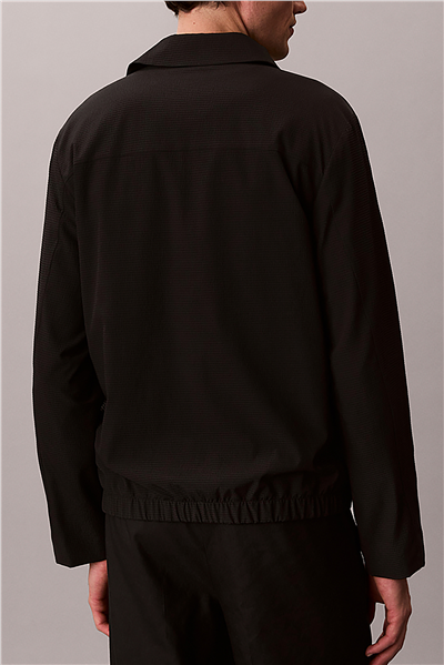 Calvin Klein Ls Seersucker Blouso Erkek Mont