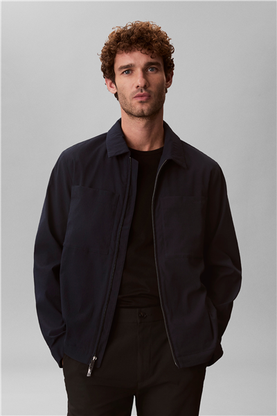 Calvin Klein Ls Seersucker Blouso Erkek Mont