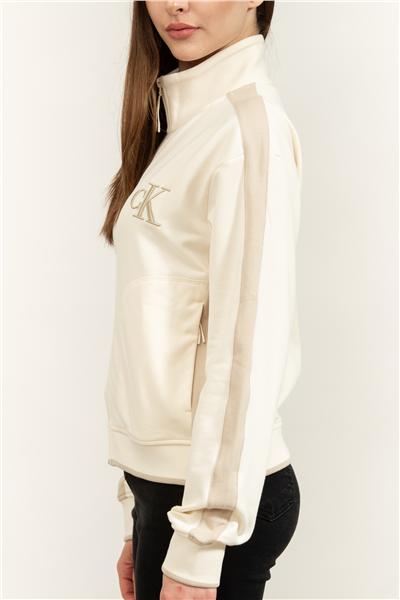 Calvin Klein LS Stretch Terry Fz Track Jacket Kadın Mont