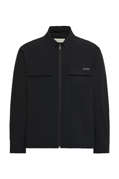 Calvin Klein Ls Tech Nylon Blouson Jkt Erkek Mont Siyah