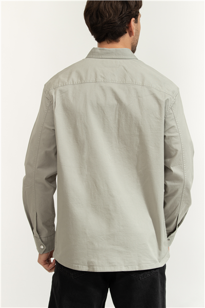 Calvin Klein LS Utility Relaxed Overshirt Erkek Gömlek