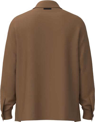 Calvin Klein Ls Washed Cotton Twill Erkek Mont