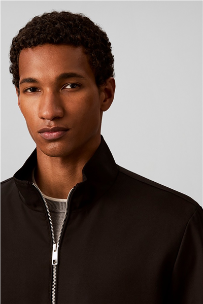 Calvin Klein Ls Wool Blend Zip Jkt Erkek Mont Siyah