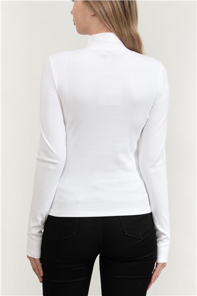 Calvin Klein Ls Woven Label Kadın Gömlek
