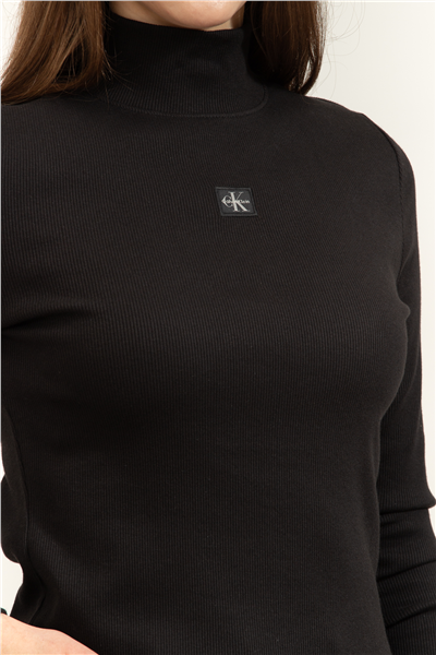 Calvin Klein Ls Woven Label Kadın Gömlek