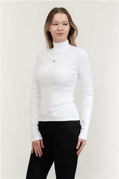 Calvin Klein Ls Woven Label Kadın Gömlek