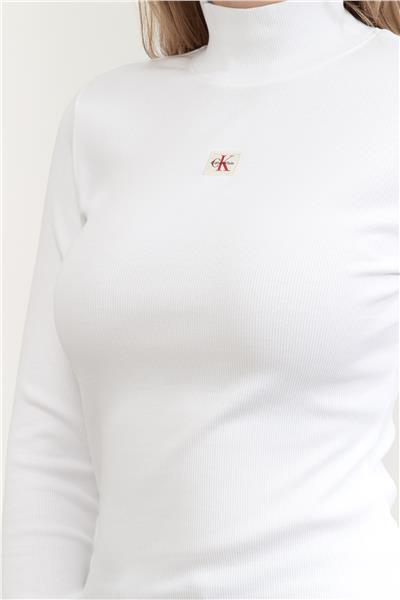 Calvin Klein Ls Woven Label Kadın Gömlek