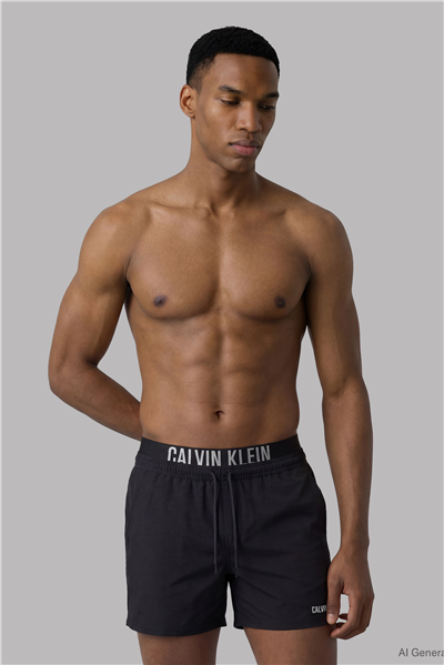 Calvin Klein Medium Drawstring Bo Erkek Şort Mayo