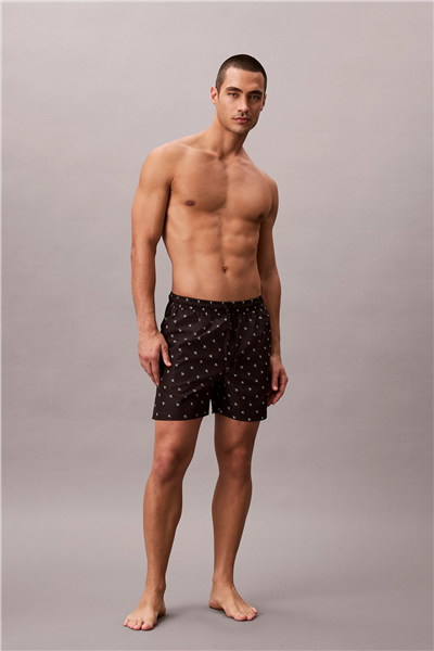 Calvin Klein Medium Drawstring Co Erkek Şort Mayo Gri