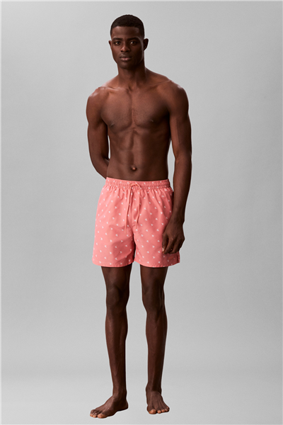 Calvin Klein Medium Drawstring Co Erkek Şort Mayo Turuncu