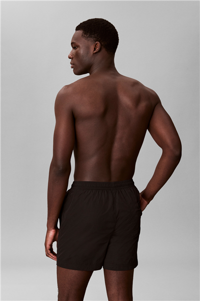 Calvin Klein Medium Drawstring Erkek Şort Mayo Siyah