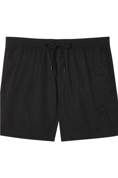Calvin Klein Medium Drawstring Erkek Şort Mayo Siyah
