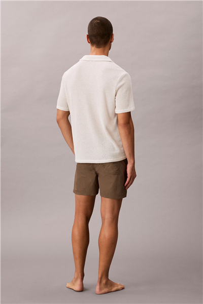 Calvin Klein Medium Drawstring Erkek Şort Mayo Gri