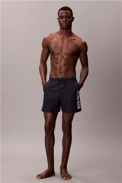 Calvin Klein Medium Drawstring Erkek Şort Mayo Çok Renkli