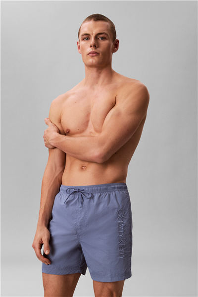 Calvin Klein Medium Drawstring Erkek Şort Mayo Mavi