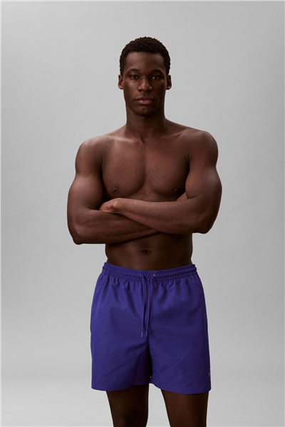 Calvin Klein Medium Drawstring Wa Erkek Şort Mayo Mor