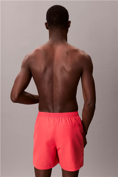 Calvin Klein Medium Drawstring Wa Erkek Şort Mayo Pembe