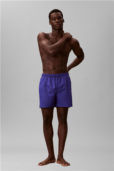 Calvin Klein Medium Drawstring Wa Erkek Şort Mayo Mor