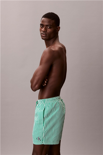 Calvin Klein Medium Drawstring Wa Erkek Şort Mayo Yeşil