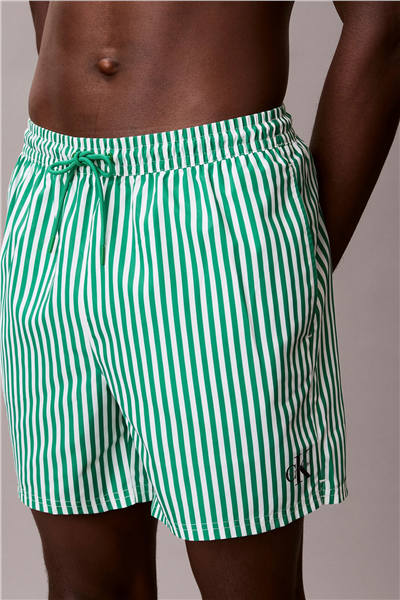 Calvin Klein Medium Drawstring Wa Erkek Şort Mayo Yeşil