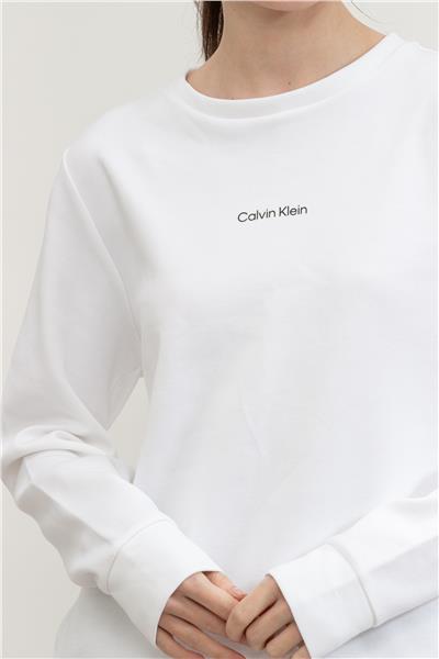 Calvin Klein Micro Logo Ess Kadın Bisiklet Yaka Sweatshirt
