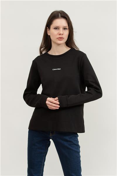Calvin Klein Micro Logo Ess Kadın Bisiklet Yaka Sweatshirt