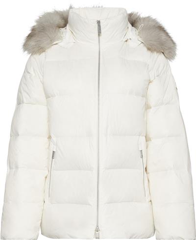 Calvin Klein Mid Down Jacket With Fur Kadın Mont