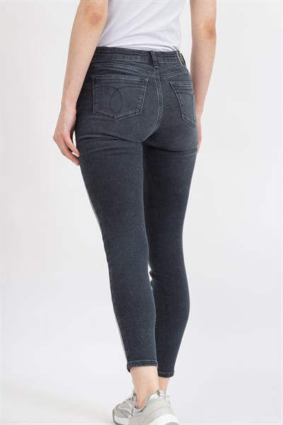Calvin Klein Mid Rise Skinny Ankle Kadın Jean Pantolon Lacivert