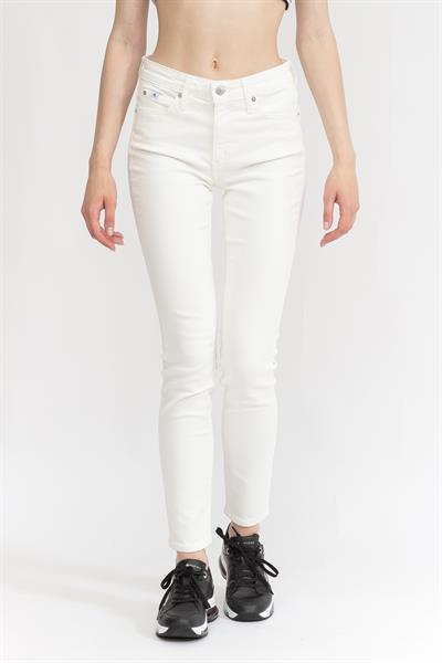 Calvin Klein Mid Rise Skinny Kadın Jean Pantolon Lacivert