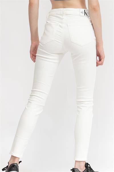 Calvin Klein Mid Rise Skinny Kadın Jean Pantolon Lacivert