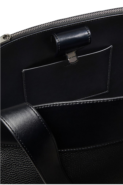Calvin Klein Mix Media Work Tote Kadın Mini Omuz Çantası Siyah
